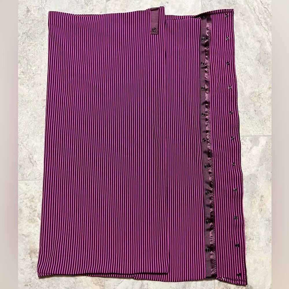 Lululemon Athletica Vinyasa Scarf - Pink/Purple Stripes
